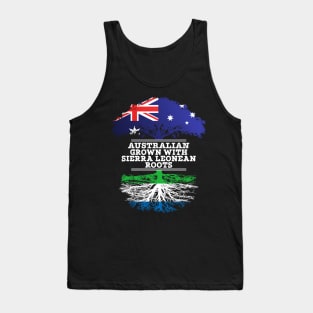 Australian Grown With Sierra Leonean Roots - Gift for Sierra Leonean With Roots From Sierra Leone Tank Top